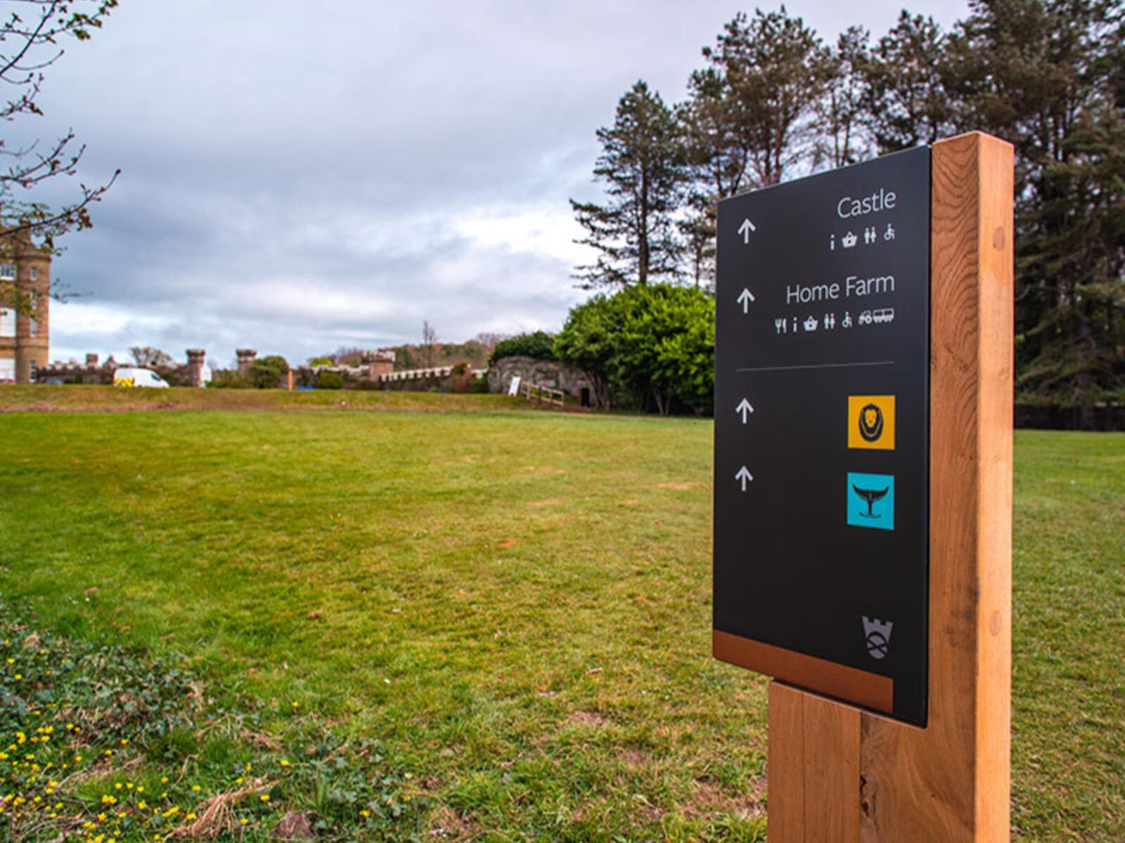 Museum signage